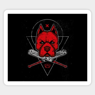 Iron dog Sticker